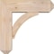 Ekena Millwork Thorton Craftsman Smooth Bracket w/ Offset Brace, Douglas Fir, 5 1/2"W x 16"D x 16"H BKT0604X16X16THR04SDF - alternate 2